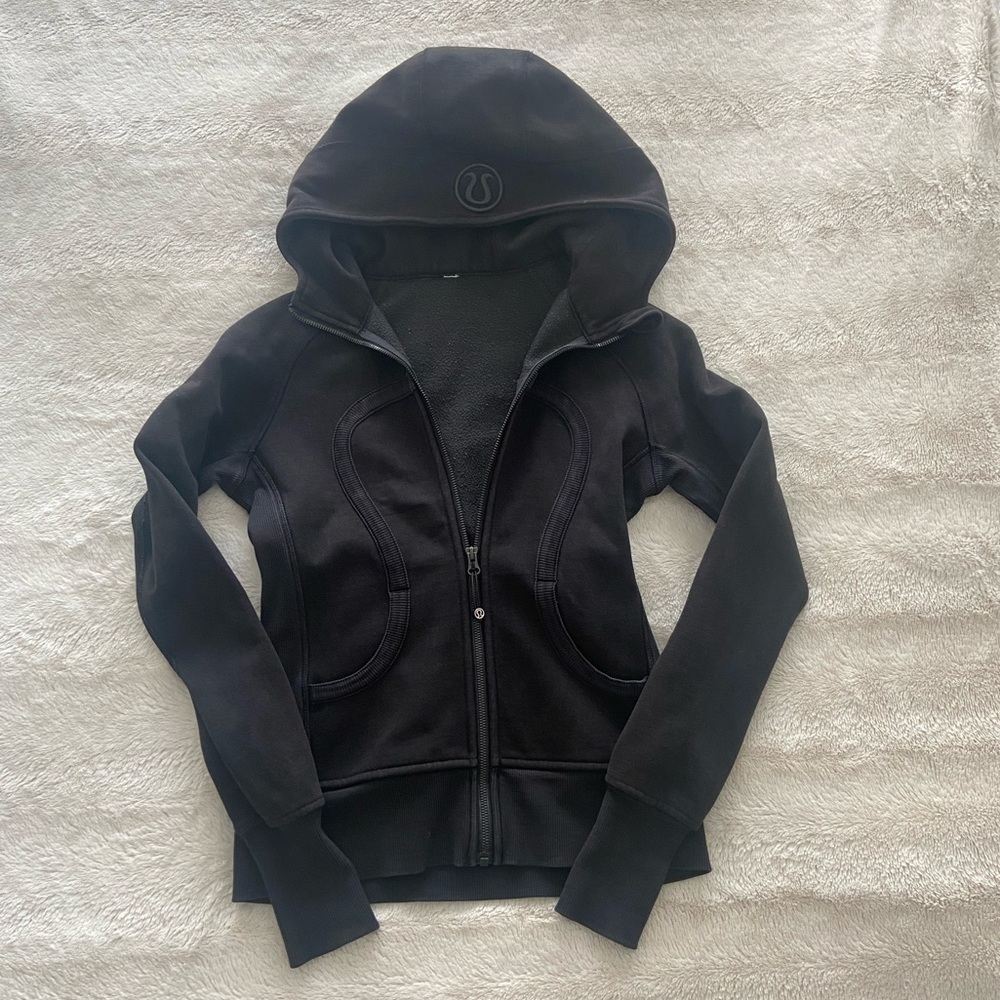 Black Lululemon Scuba Hoodie